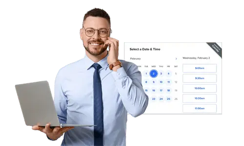 give us a call Book a meeting image for eLearning software and content development services
